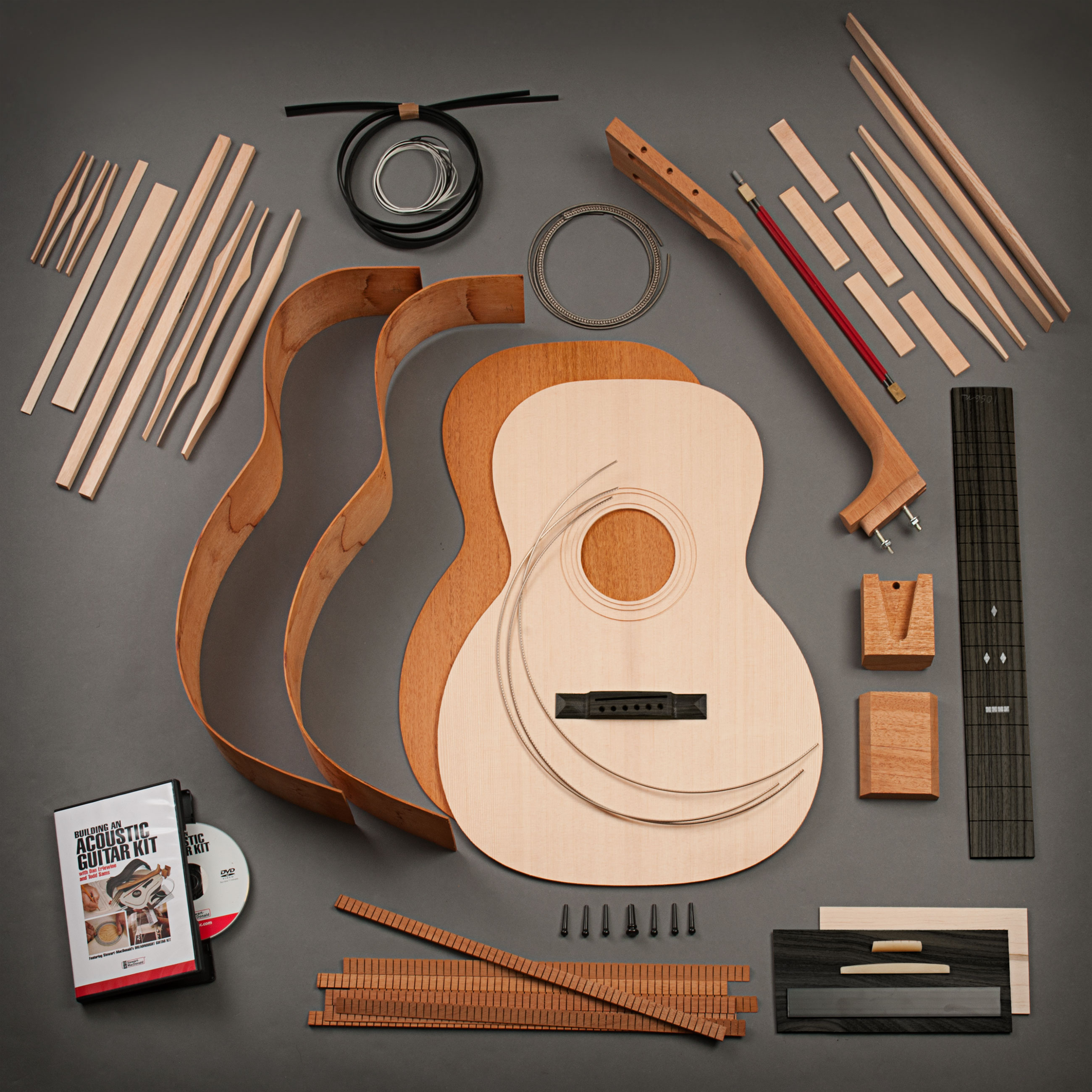 Guitare acoustique Triple-O en kit StewMac